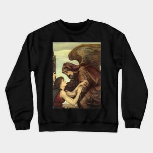 Angel of Death by Evelyn De Morgan Crewneck Sweatshirt